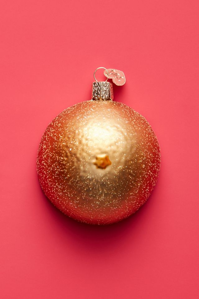 Sliced Grapefruit Ornament #1