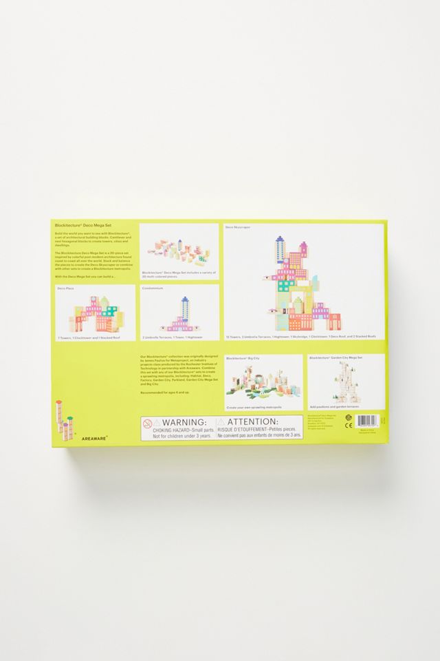 Blockitecture Deco Mega Block Set | Anthropologie