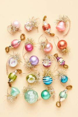 Nostalgic Mini Ornaments, Set of 20