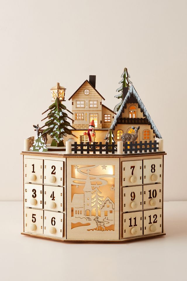 Village Advent Calendar Anthropologie