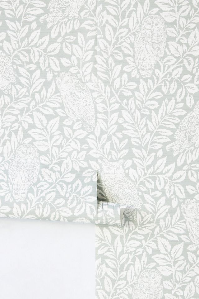 Parliament Owl Wallpaper | Anthropologie