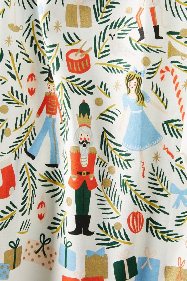 Rifle Paper Co. for Anthropologie Nutcracker Dish Towel #1