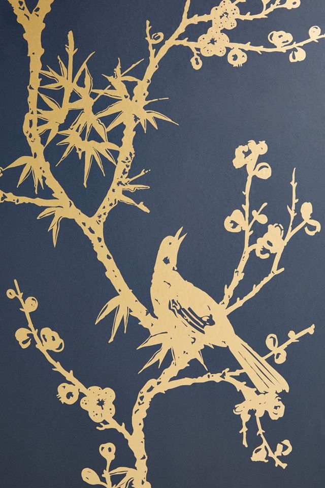 Cynthia Rowley Bird Watching Peel-and-Stick Wallpaper #2