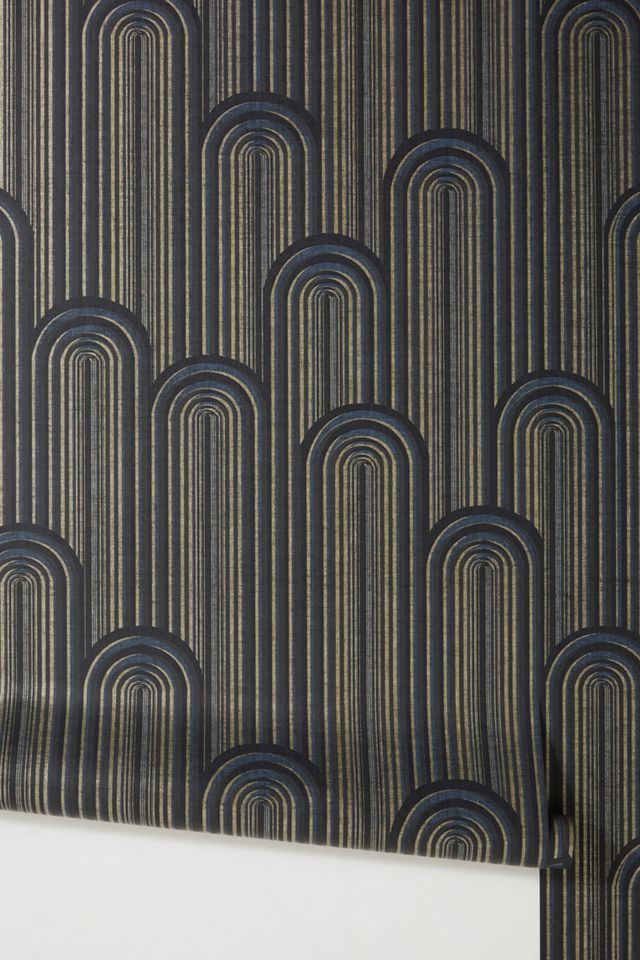 Speakeasy Metallic Bohemian Wallpaper #1