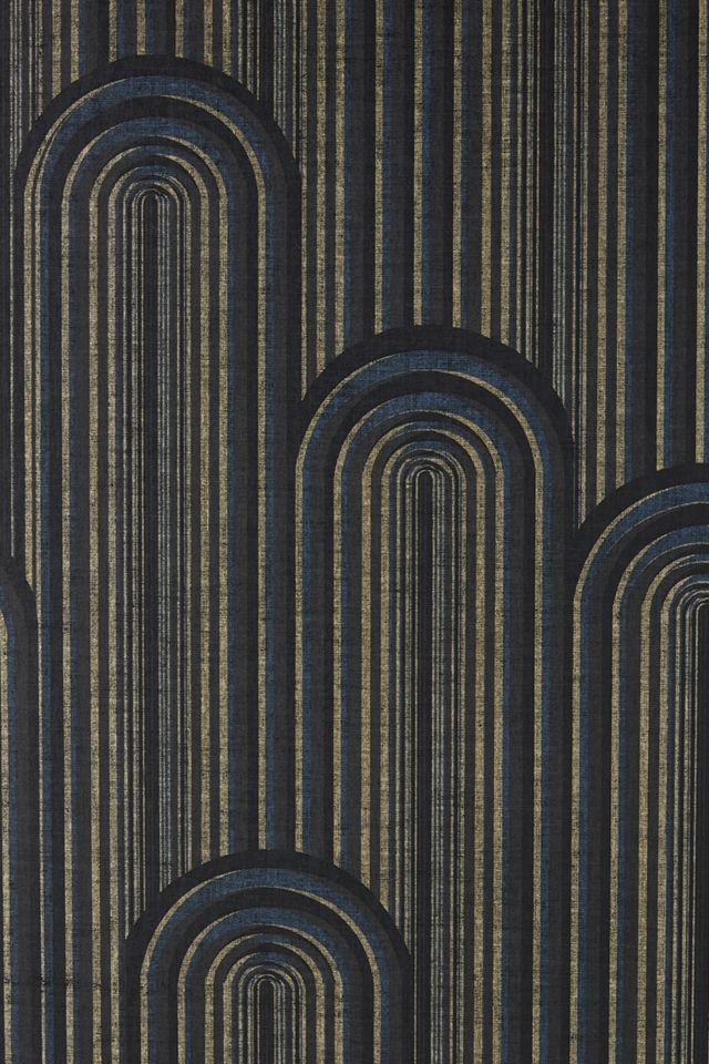 Speakeasy Metallic Bohemian Wallpaper #2