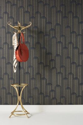 Speakeasy Metallic Bohemian Wallpaper