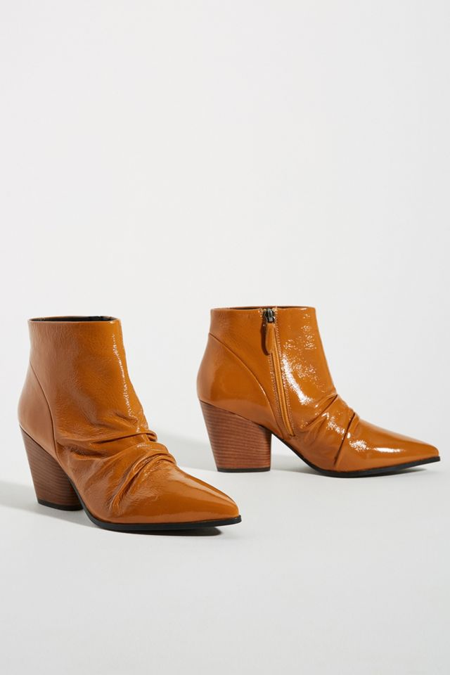 Bruno Premi Patent Scrunch Ankle Booties #1