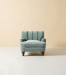 Channel-Tufted Occasional Chair
