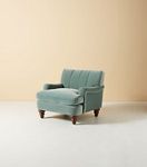 Channel-Tufted Occasional Chair