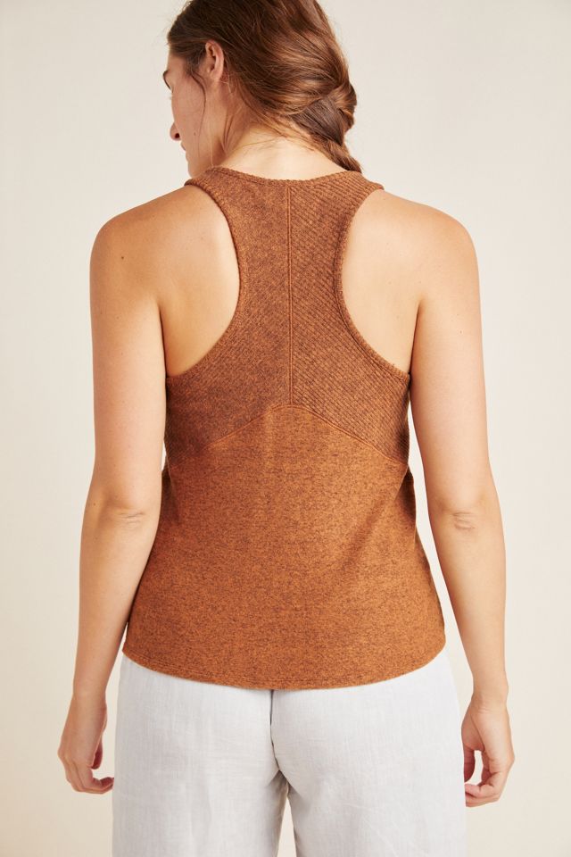 Lucie Ribbed Racerback Tank #1
