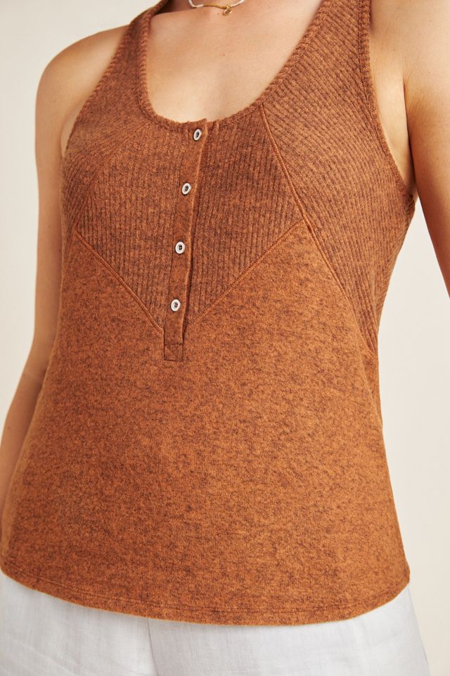Lucie Ribbed Racerback Tank #3