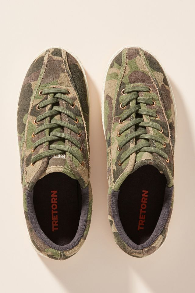 Tretorn Camo Low-Top Sneakers #1
