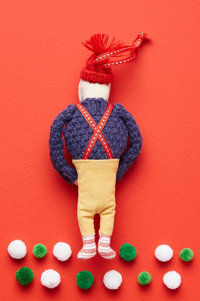Brooklyn Santa Ornament #1