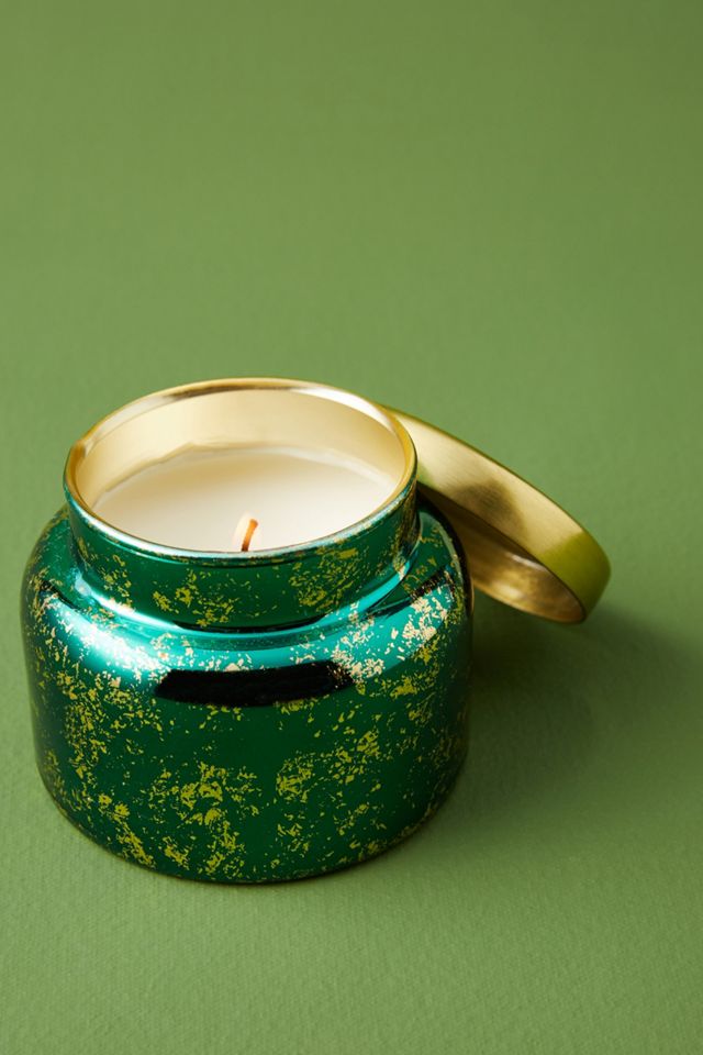 Capri Blue Fir & Firewood Mini Jar Candle