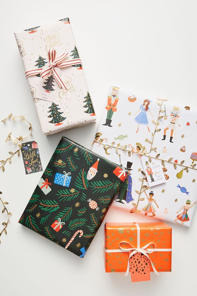 Rifle Paper Co For Anthropologie Holiday Wrapping Paper Book