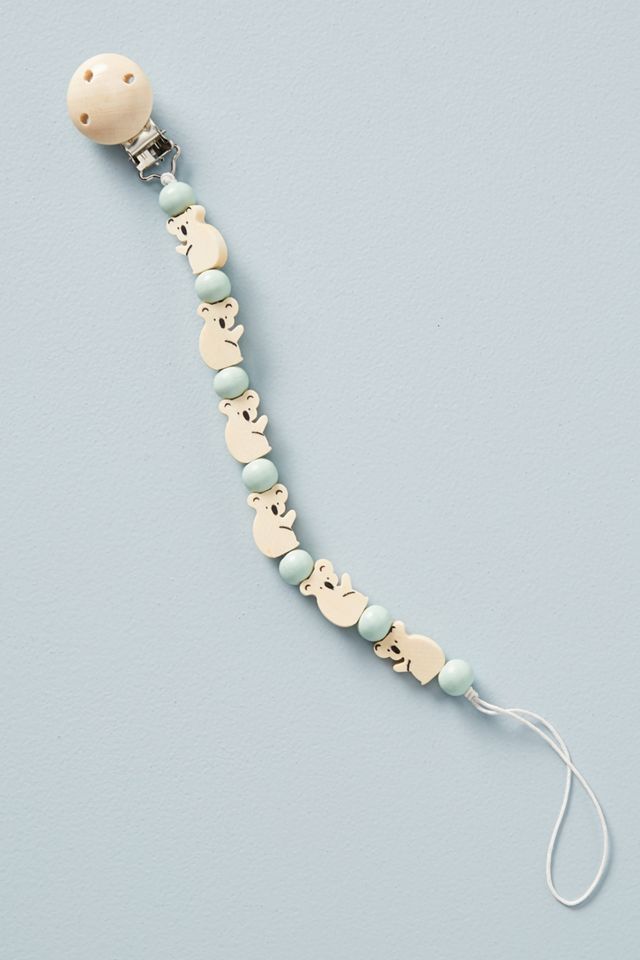 Koala Pacifier Clip