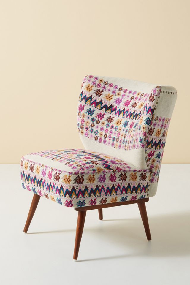 Woven Viola Petite Accent Chair #1