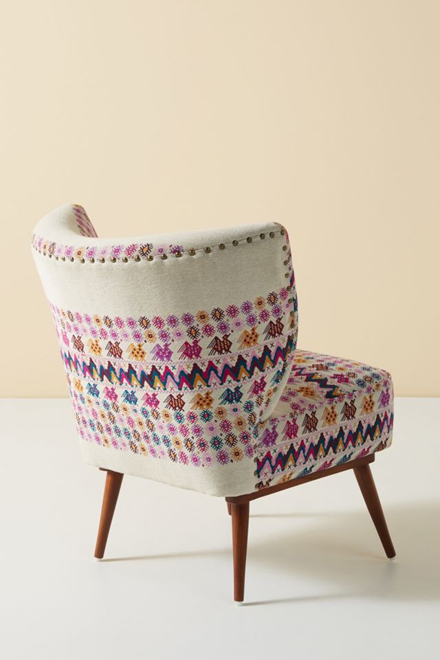 Woven Viola Petite Accent Chair #3