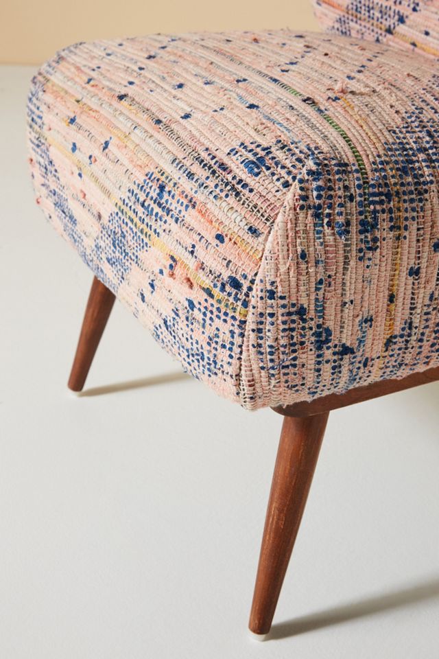 Alaris Rug-Printed Petite Accent Chair #6