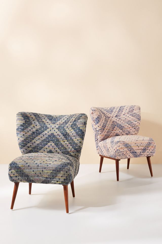 Alaris Rug Printed Petite Accent Chair