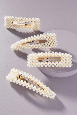 Maui Beaded Barrette Set