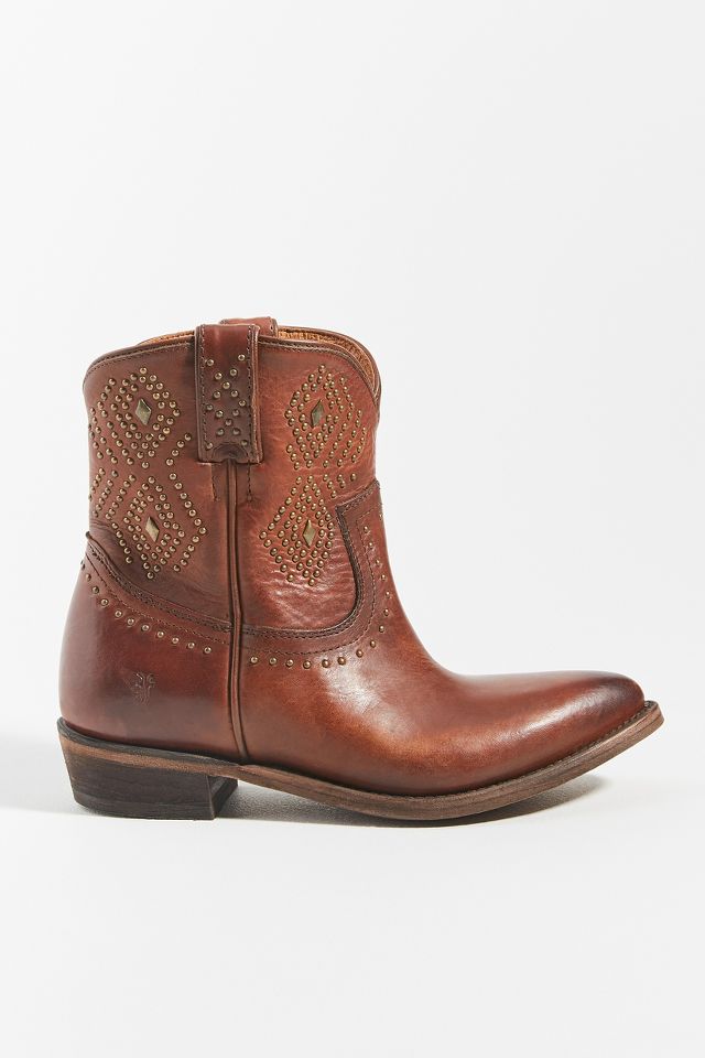 Frye billy clearance studded short boots