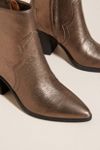 frye flynn leather bootie