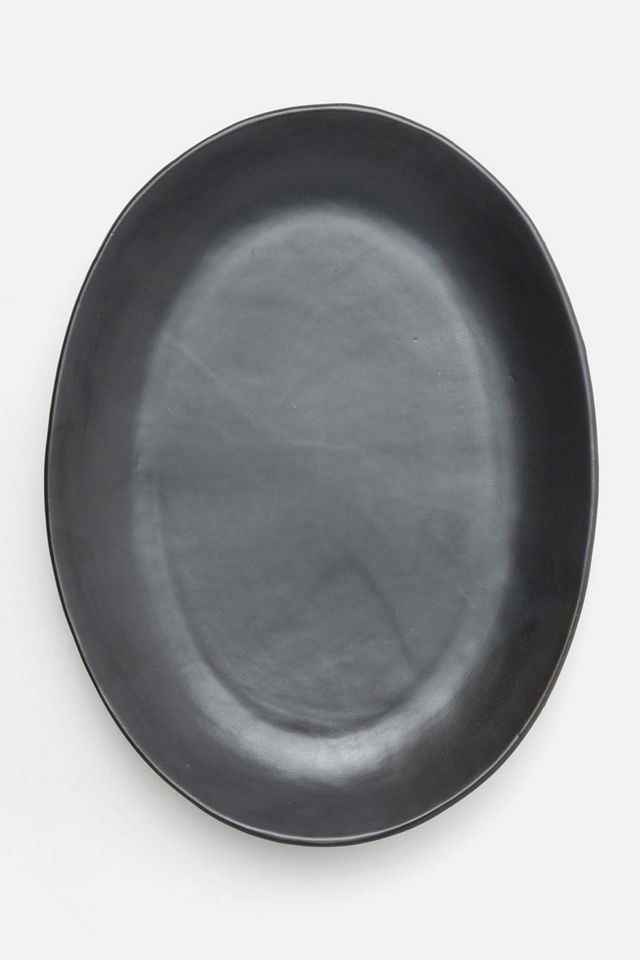 Blue Pheasant Marcus Large Oval Serving Platters, Set of 2