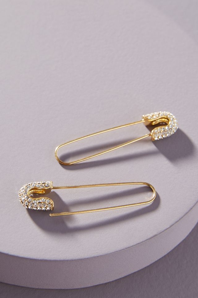 Baublebar safety pin on sale earrings