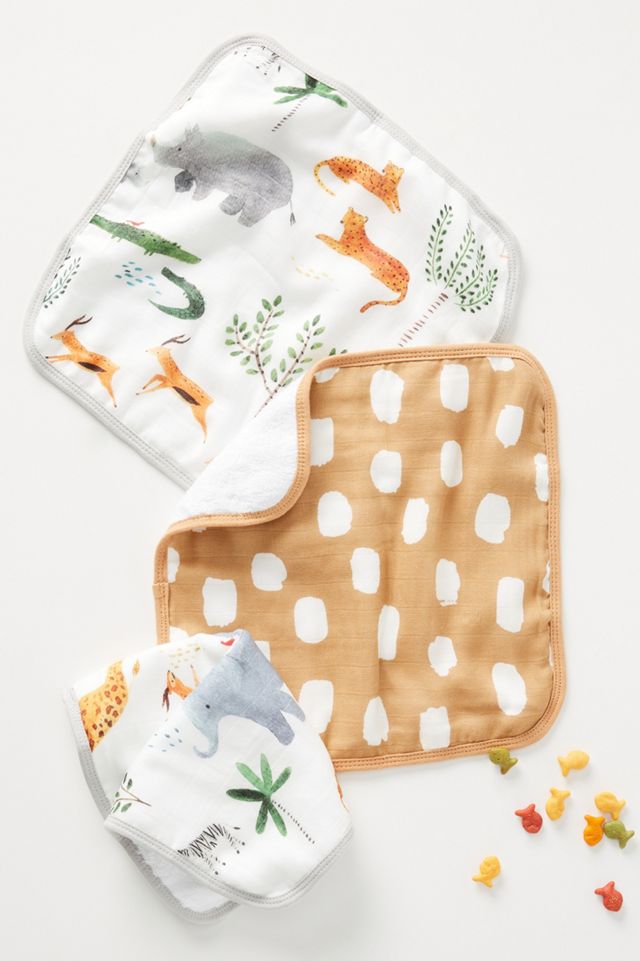 Jamie Washcloths, Set of 3