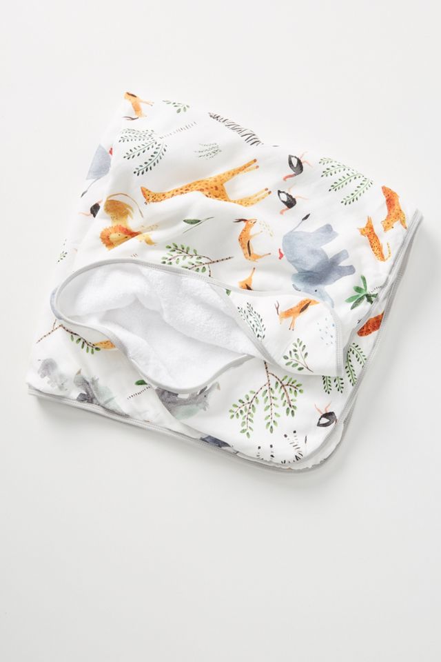 Jamie Hooded Towel and Washcloth #1