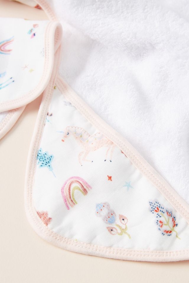 Jamie Hooded Towel and Washcloth #1