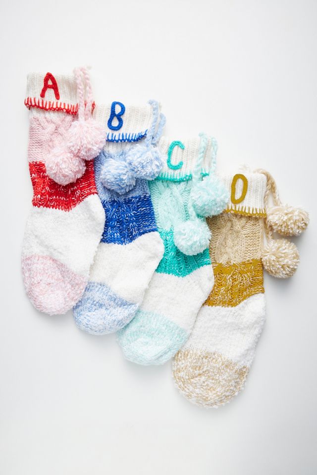 Clarence Monogram Stocking #1
