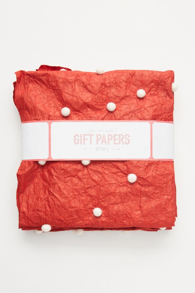 Pommed Lokta Wrapping Papers, Set of 3 #1