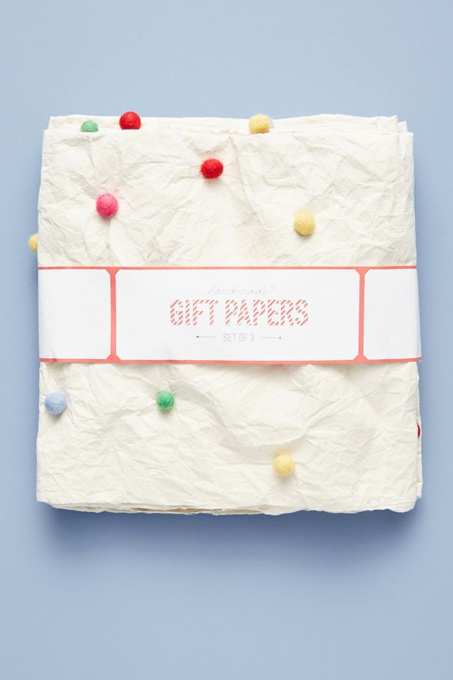 Pommed Lokta Wrapping Papers, Set of 3 #1
