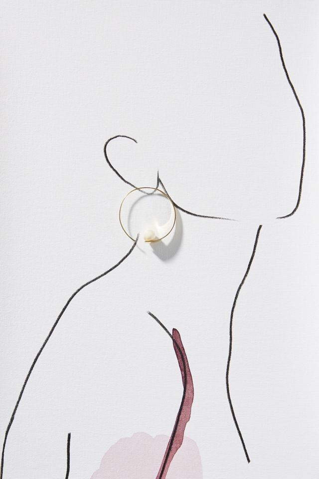 Soko Zuri Orb Threaded Hoop Earrings #2