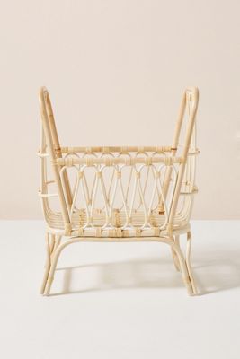 Wicker Doll Bassinet