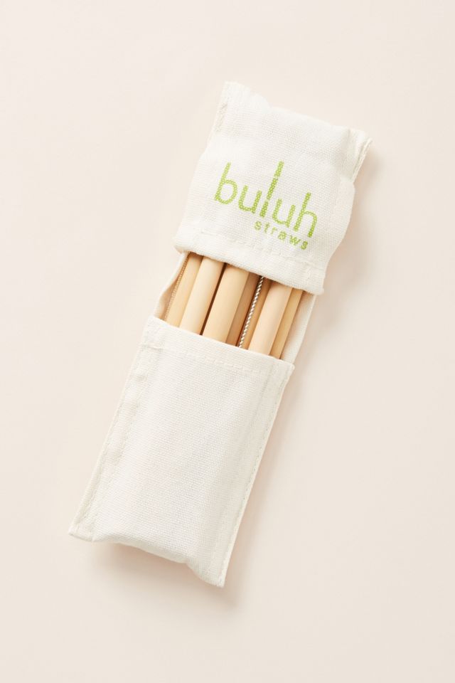 Buluh Bamboo Straws, Set of 8 #1