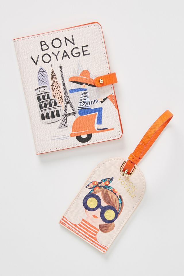 Rifle Paper Co. for Anthropologie Bon Voyage Luggage Tag #3