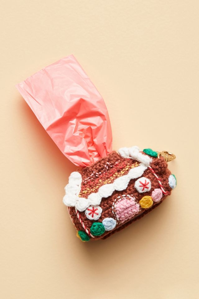 Gingerbread House Clean-Up Bag Dispenser #1