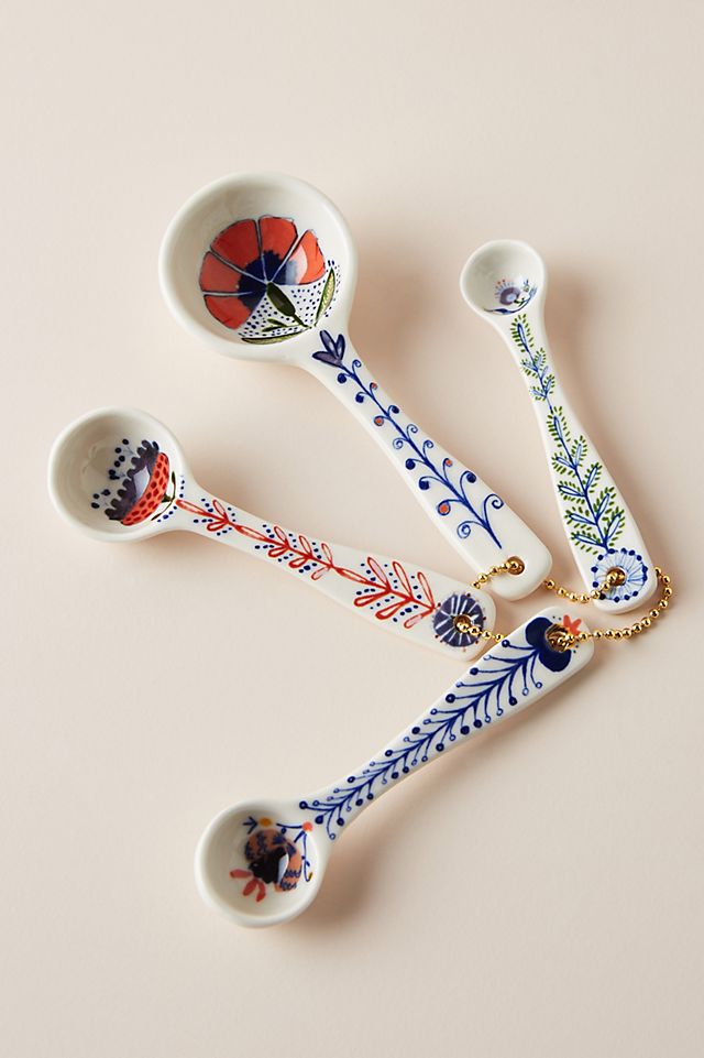anthropologie.com | Set of 4 Marian Measuring Spoons