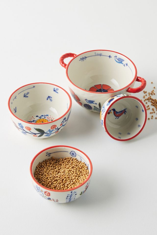 Turkuaz Kitchen Posy Measuring Cups, Set of 4  Anthropologie Japan -  Women's Clothing, Accessories & Home