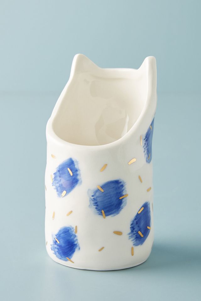 Bird Can Fox Cat Planter #2