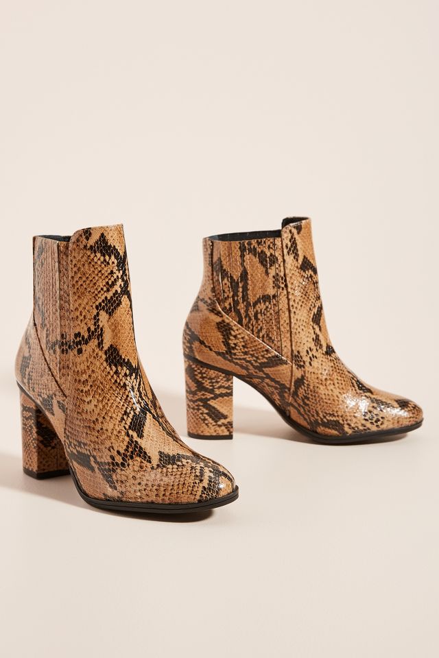 Anthropologie snakeskin outlet boots