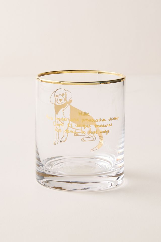 Dog Biography DOF Glass #2