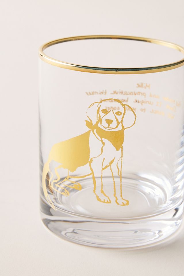 Dog Biography DOF Glass #3