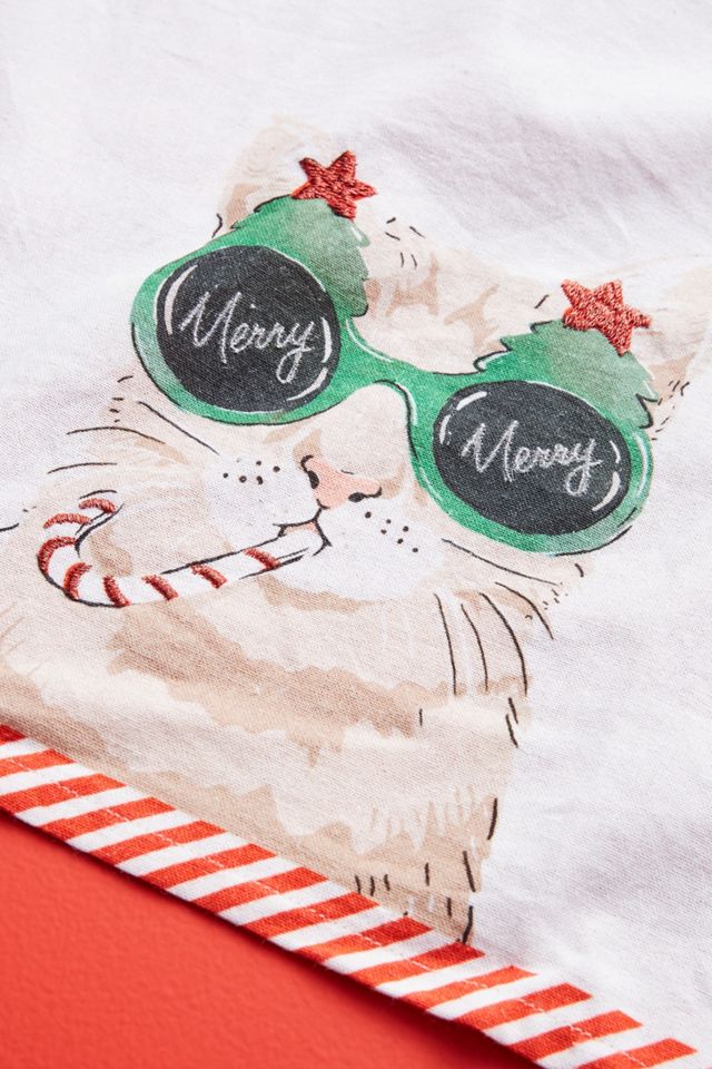 Amy Heitman Cat Dog Dish Towel #2