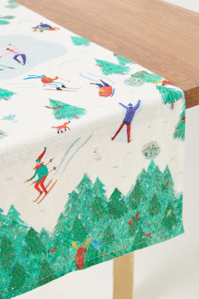 Slippery Slope Table Runner #1
