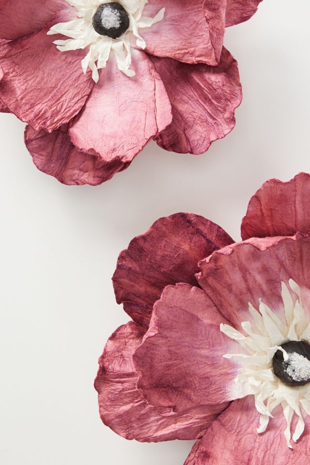 Georgina Wall Flowers, Set of 2 #1