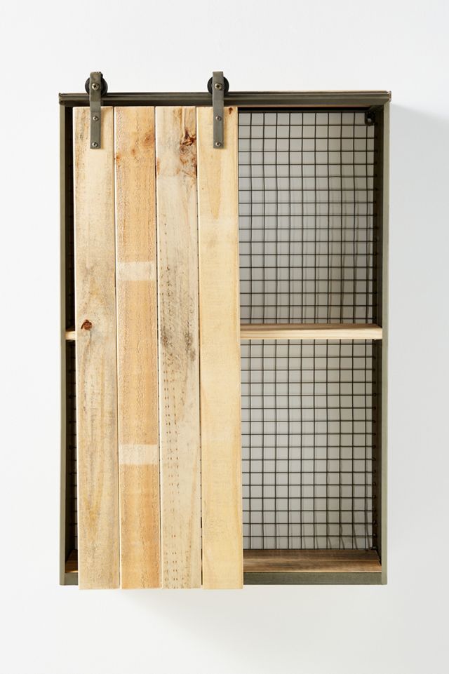 Wall-Mounted Sliding Cabinet #1